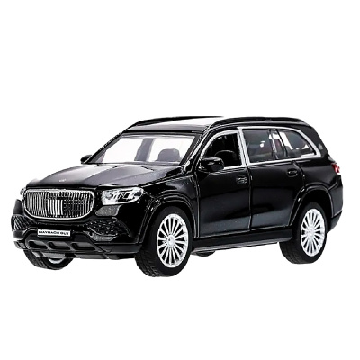 Машина металлическая инерционная Mercedes Benz Gls Maybach 12 см Технопарк MAYBCHGLS-12-BK 1